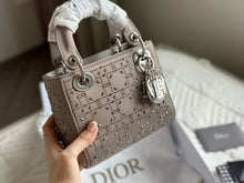 Load image into Gallery viewer, DR337 Mini Lady Dior Bag / 6.5 x 6 x 3 inches