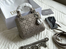 Load image into Gallery viewer, DR337 Mini Lady Dior Bag / 6.5 x 6 x 3 inches