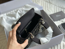 Load image into Gallery viewer, DR337 Mini Lady Dior Bag / 6.5 x 6 x 3 inches