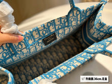 Load image into Gallery viewer, DR340 Medium Dior Book Tote / 14 x 11 x 6.5 inches