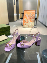 Load image into Gallery viewer, SE1340 Women's Horsebit mid-heel Sandal / Size5-11