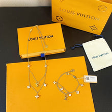 Load image into Gallery viewer, JW741 LV Floragram Necklace/Bracelet/Earrings