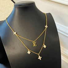 Load image into Gallery viewer, JW741 LV Floragram Necklace/Bracelet/Earrings