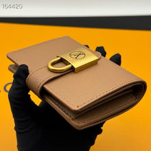 Load image into Gallery viewer, LB1229 Low Key Compact Wallet / 4.3 x 3.3 x 0.8 inches