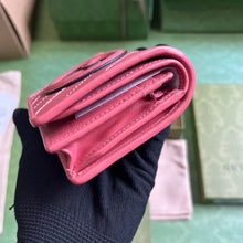 Load image into Gallery viewer, GC579 Gucci Blondie Card Case Wallet / HIGHEST QUALITY VERSION / 4.3"W x 3.3"H x 1.2"D