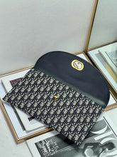 Load image into Gallery viewer, DR435 30 Montaigne Avenue Pouch with Flap / HIGHEST QUALITY VERSION / 12 x 7 x 1 inches