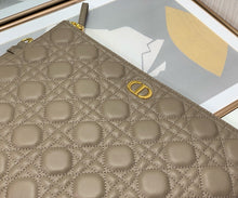 Load image into Gallery viewer, DR437 Large Dior Caro Daily Pouch / HIGHEST QUALITY VERSION / 12 x 8.5 inches