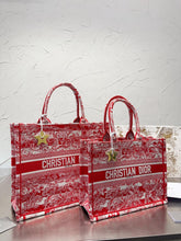 Load image into Gallery viewer, DR323 Medium/Large Dior Book Tote