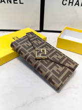 Load image into Gallery viewer, FF236 FF Diamonds Continental Wallet / 7.4x0.4x3.5inch