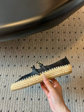 Load image into Gallery viewer, SE1664 Prada Nappa leather and Raffia Ballerinas / Size5-11