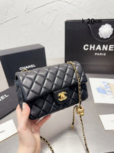 Load image into Gallery viewer, CC813 Classic Flap Bag / 5.1x7.8x2.7inch