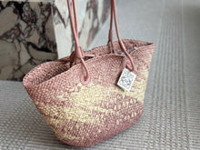 Load image into Gallery viewer, LWE032 Small Anagram Basket bag / 11x9.5inch