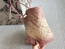 Load image into Gallery viewer, LWE032 Small Anagram Basket bag / 11x9.5inch