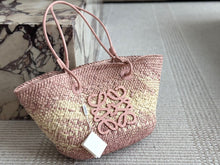 Load image into Gallery viewer, LWE032 Small Anagram Basket bag / 11x9.5inch