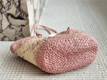 Load image into Gallery viewer, LWE032 Small Anagram Basket bag / 11x9.5inch