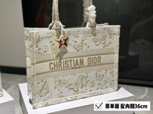 Load image into Gallery viewer, DR356 Medium/Large Dior Book Tote