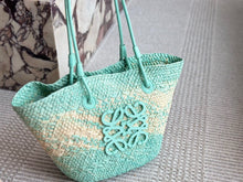 Load image into Gallery viewer, LWE032 Small Anagram Basket bag / 11x9.5inch