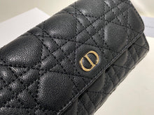 Load image into Gallery viewer, DR618 Dior Caro Long Wallet / 19 x 10.5 x 3.5 cm