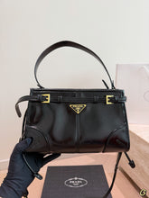 Load image into Gallery viewer, PD391 Prada Soft Lux Top Handle Bag / 27 x 17 cm