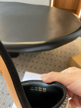 Load image into Gallery viewer, SE1608 Dior Dway Heeled Slide 3.5cm(1.5inch) / Size4-11