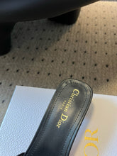 Load image into Gallery viewer, SE1608 Dior Dway Heeled Slide 3.5cm(1.5inch) / Size4-11