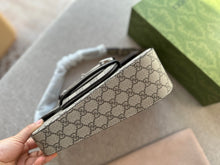 Load image into Gallery viewer, GC600 Gucci Horsebit 1955 Small Shoulder Bag / 10.4"W x 6.7-4.1"H x 3.1-1.6"D