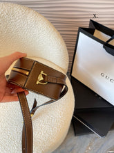 Load image into Gallery viewer, GC601 Gucci Horsebit 1955 Small Shoulder Bag / 7.9"W x 5.1"H x 2.4"D