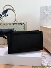 Load image into Gallery viewer, DR619 Dior Book Tote / Original 3D Embossed Oblique Canvas / Medium 35 cm