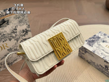 Load image into Gallery viewer, DR434 Miss Dior Flap Bag / 8.2x4.5x2.5inches