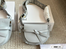 Load image into Gallery viewer, LWE034 Mini/Small Gate Dual bag in soft calfskin and jacquard