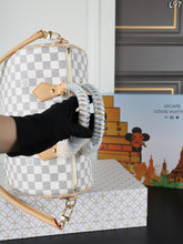 Load image into Gallery viewer, LB1490 LV Speedy 30 Soft / White Damier Azur Canvas / 30 x 21 cm