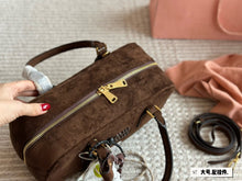 Load image into Gallery viewer, MIU004 Small/Medium Arcadie Suede Leather Bag