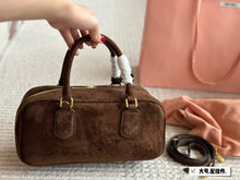 Load image into Gallery viewer, MIU004 Small/Medium Arcadie Suede Leather Bag