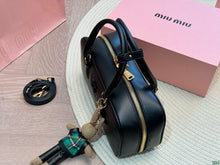 Load image into Gallery viewer, MIU005 Arcadie Suede Leather Bag / 4.7x10.6x3.5inch