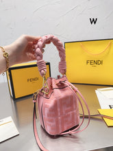 Load image into Gallery viewer, FF178 Mon Tresor Bucker Bag / 7.1x3.8x4.7inch