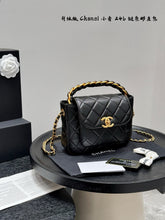 Load image into Gallery viewer, CC1122 Flap Bag with Top Handle / 8.3x5.9x2.4inch