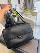 Load image into Gallery viewer, CC1450 CHANEL Large Flap Messenger Bag / 38 x 24 cm