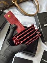 Load image into Gallery viewer, YSK383 CASSANDRE MATELASSÉ Flap Card Cases / HIGHEST QUALITY VERSION / 3.9x2.5x0.8inch