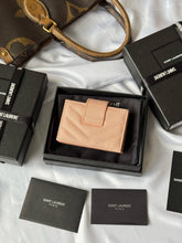 Load image into Gallery viewer, YSK385 CASSANDRE MATELASSÉ Flap Card Cases / HIGHEST QUALITY VERSION / 3.9x2.5x0.8inch
