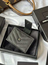 Load image into Gallery viewer, YSK390 CASSANDRE MATELASSÉ Flap Card Cases / HIGHEST QUALITY VERSION / 3.9x2.5x0.8inch