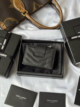 Load image into Gallery viewer, YSK391 CASSANDRE MATELASSÉ Flap Card Cases / HIGHEST QUALITY VERSION / 3.9x2.5x0.8inch
