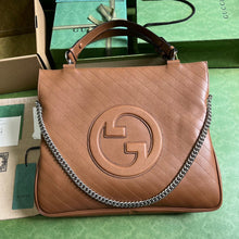 Load image into Gallery viewer, GC536 Gucci Blondie Small Tote Bag / HIGHEST QUALITY VERSION / 11.8"W x 9.4"H x 2.4"D