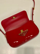 Load image into Gallery viewer, PD270 Patent Leather Shoulder Bag / 4.1x8x1.5inch / HIGHEST QUALITY VERSION