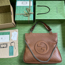 Load image into Gallery viewer, GC537 Gucci Blondie Small Tote Bag / HIGHEST QUALITY VERSION / 11.8"W x 9.4"H x 2.4"D