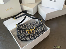 Load image into Gallery viewer, DR378 Small CD Besace Bag / 9.5x6x2.5inches