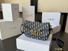 Load image into Gallery viewer, DR378 Small CD Besace Bag / 9.5x6x2.5inches