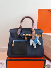 Load image into Gallery viewer, HM194 Hermes Colormatic Color-Block Birkin 30 / 30 cm