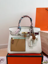 Load image into Gallery viewer, HM194 Hermes Colormatic Color-Block Birkin 30 / 30 cm
