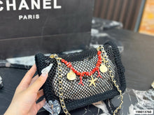 Load image into Gallery viewer, CC1455 CHANEL Tweed Flap Bag / 21 x 15 x 8 cm
