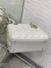 Load image into Gallery viewer, DR453 Medium Lady Dior Bag / HIGHEST QUALITY VERSION / 9.5x8.5x4.5inches